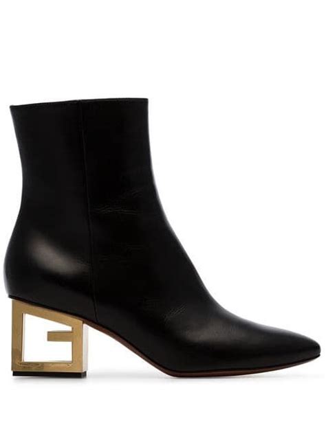 givenchy triangle 60 ankle boots|Givenchy boots.